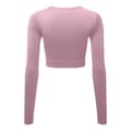 Miniatyrbilde 2 av 3: TriDri Womens/Ladies Ribbed Seamless 3D Crop Top