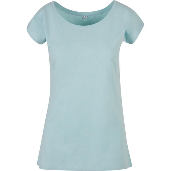 Build Your Brand Womens/Ladies Wide Neck T-Shirt