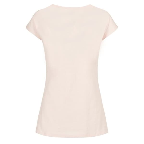 Build Your Brand T-shirt med bred hals til kvinder/damer