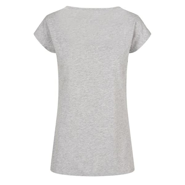 Build Your Brand Womens/Ladies Wide Neck T-Shirt