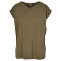 Miniatyrbild 1 av 2: Build Your Brand Kvinnor/Damer Organic Extended Shoulder T-Shirt
