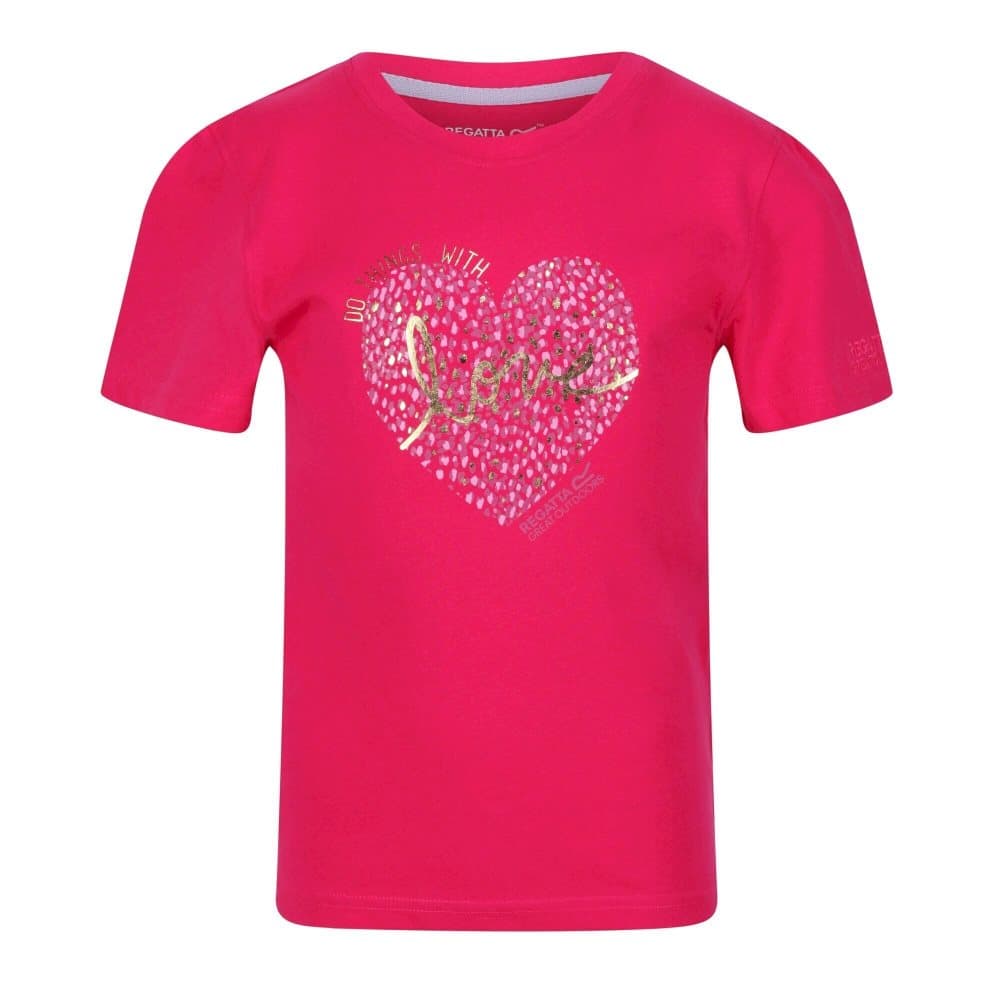 Regatta Barn/Kids Bosley V Heart T-Shirt