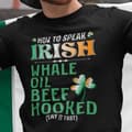 Miniatyrbild 1 av 3: How to speak Irish t-shirt Rolig design St Patrick