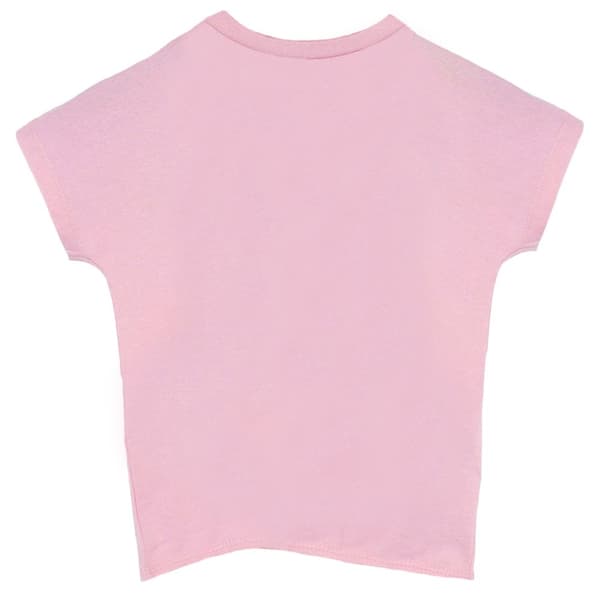 Minecraft Girls Cat Twisted Knot Front T-Shirt