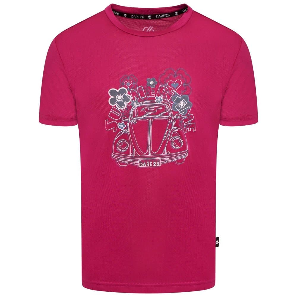 Dare 2B Barn/Kids Rightful Car Recycled T-Shirt