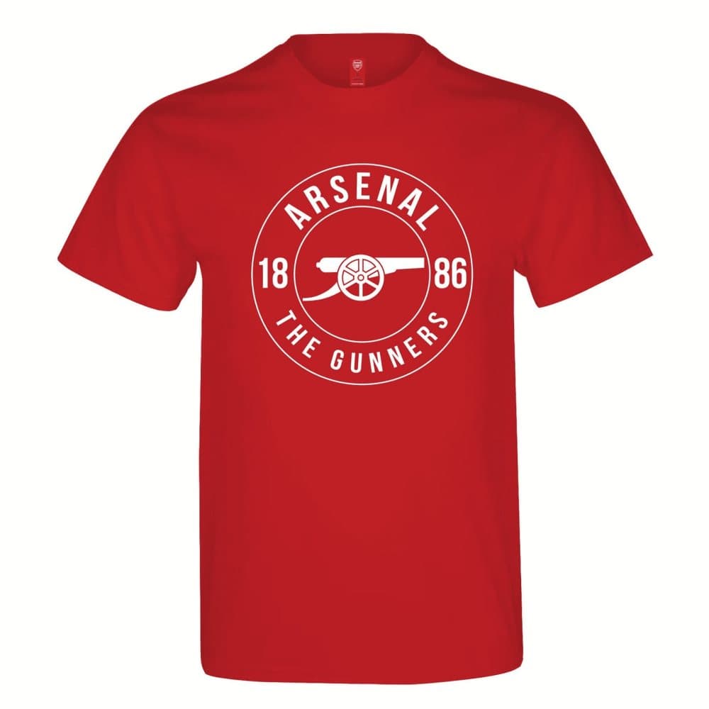 Arsenal FC Unisex T-shirt för vuxna Gunners