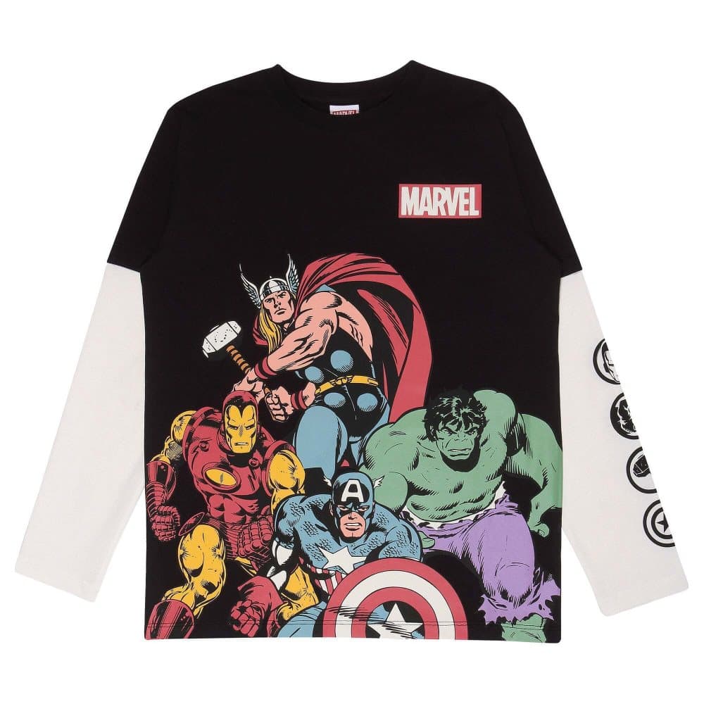 Marvel Comics Boys Assembled långärmad T-shirt