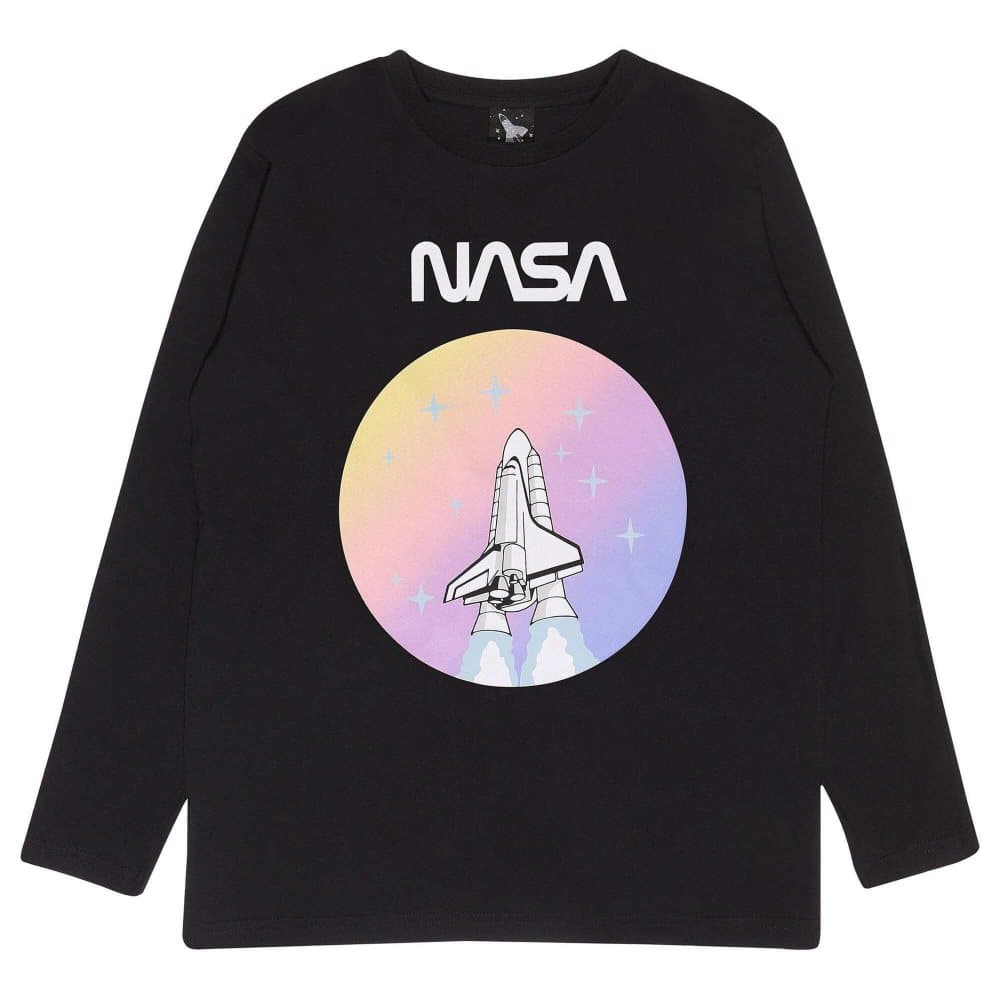 NASA Barn/Kids Shuttle långärmad T-shirt med lång ärm