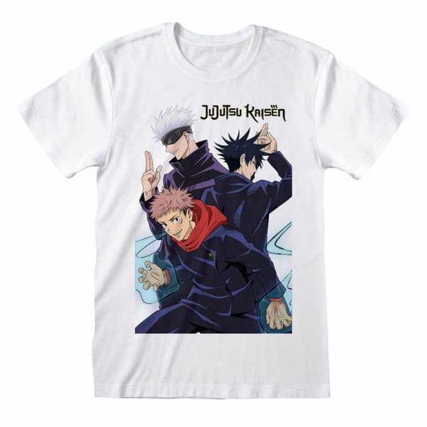Jujutsu Kaisen Unisex Adult Trio T-Shirt