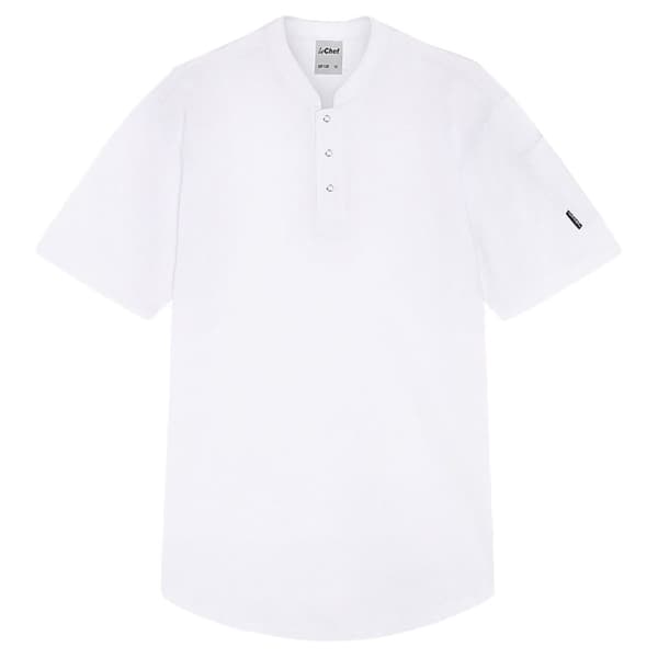 Le Chef Unisex Pique Chef Shirt til voksne