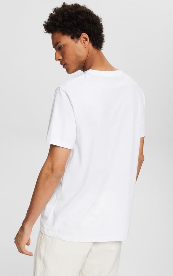 Esprit - T-shirt 062EE2K304 Palm på bröstet