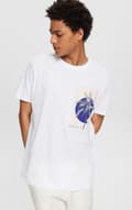 Miniatyrbild 1 av 4: Esprit - T-shirt 062EE2K304 Palm på bröstet