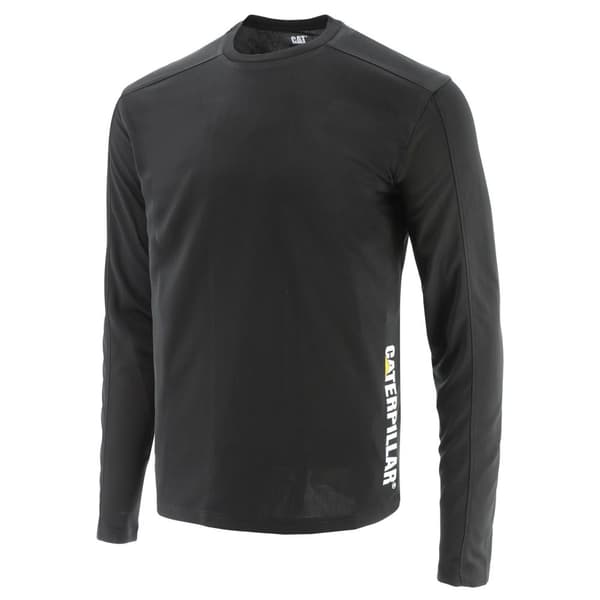 Caterpillar Unisex Adult Coolmax Long-Sleeved T-Shirt