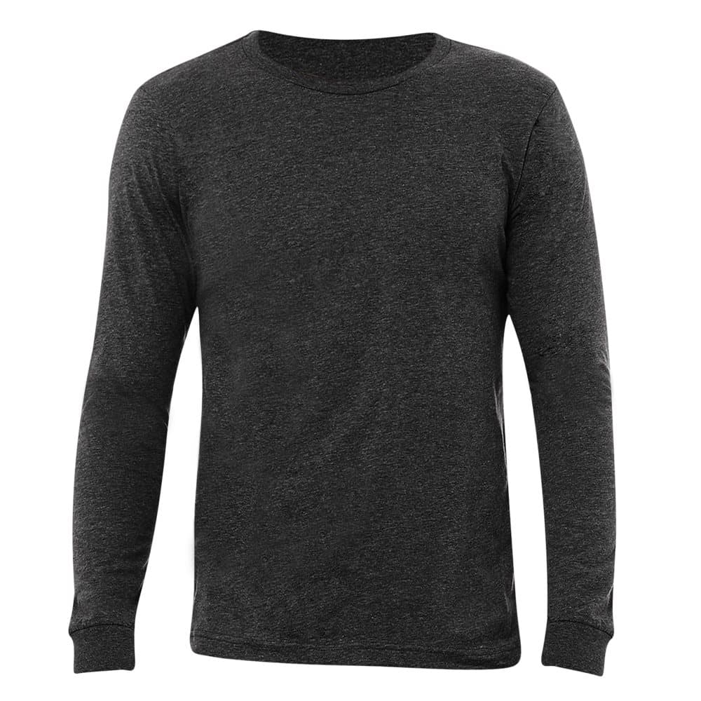 Bella + Canvas Unisex vuxen Heather CVC Jersey långärmad T-shirt för vuxna