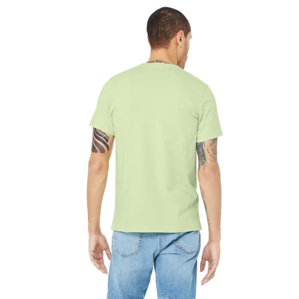 Bella + Canvas Unisex T-shirt med Jersey-hals i Jersey for voksne