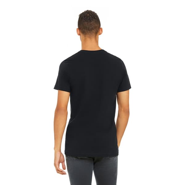 Bella + Canvas Unisex T-shirt med Jersey-hals i Jersey for voksne