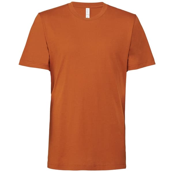 Bella + Canvas Unisex T-shirt med Jersey-hals i Jersey for voksne