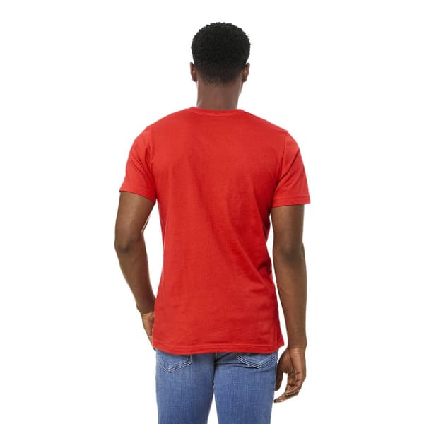 Bella + Canvas Unisex T-shirt med Jersey-hals i Jersey for voksne