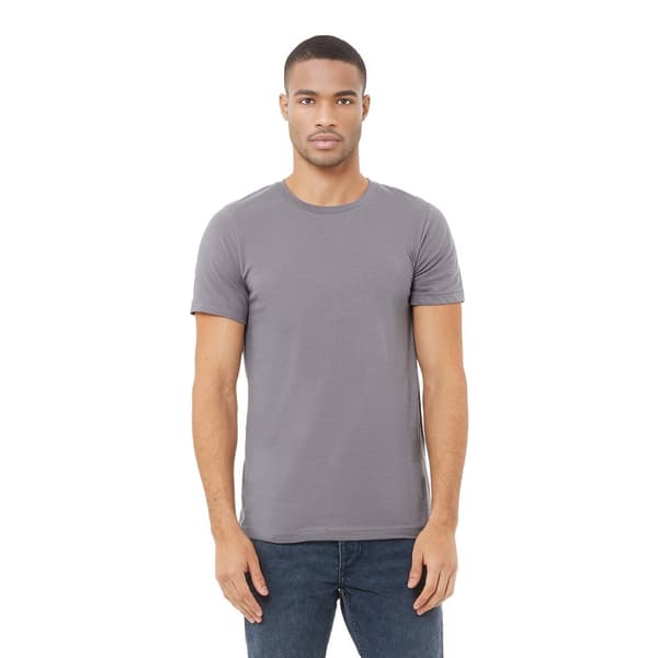 Bella + Canvas Unisex T-shirt med Jersey-hals i Jersey for voksne