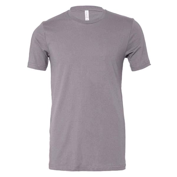 Bella + Canvas Unisex T-shirt med Jersey-hals i Jersey for voksne