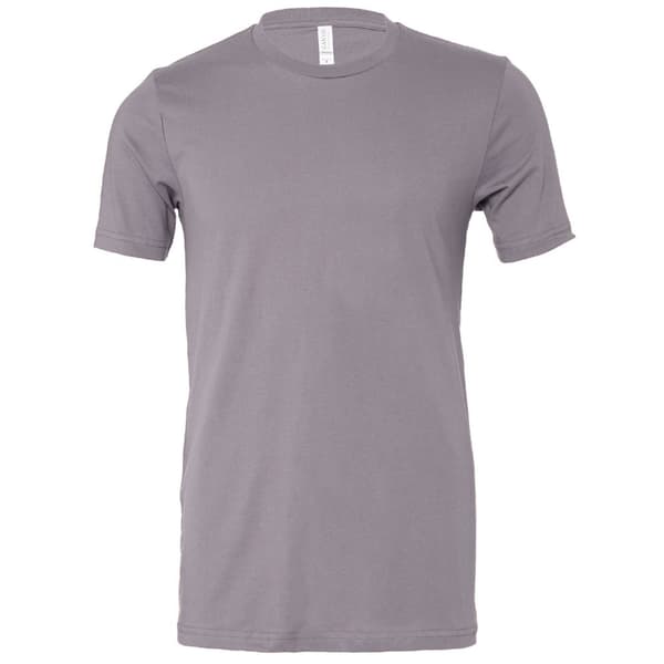 Bella + Canvas Unisex T-shirt med Jersey-hals i Jersey for voksne