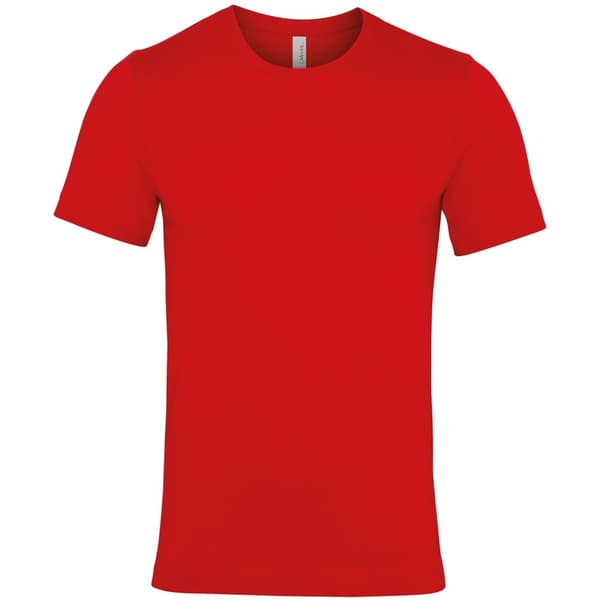 Bella + Canvas Unisex T-shirt med Jersey-hals i Jersey for voksne