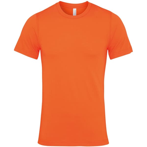 Bella + Canvas Unisex T-shirt med Jersey-hals i Jersey for voksne
