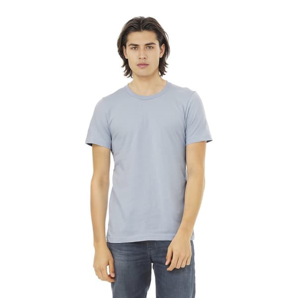 Bella + Canvas Unisex T-shirt med Jersey-hals i Jersey for voksne