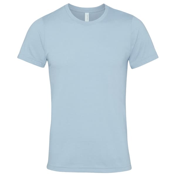Bella + Canvas Unisex T-shirt med Jersey-hals i Jersey for voksne