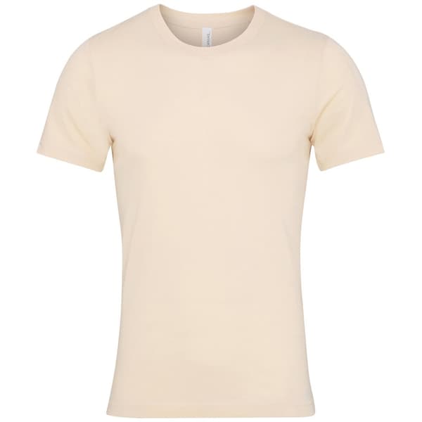 Bella + Canvas Unisex T-shirt med Jersey-hals i Jersey for voksne