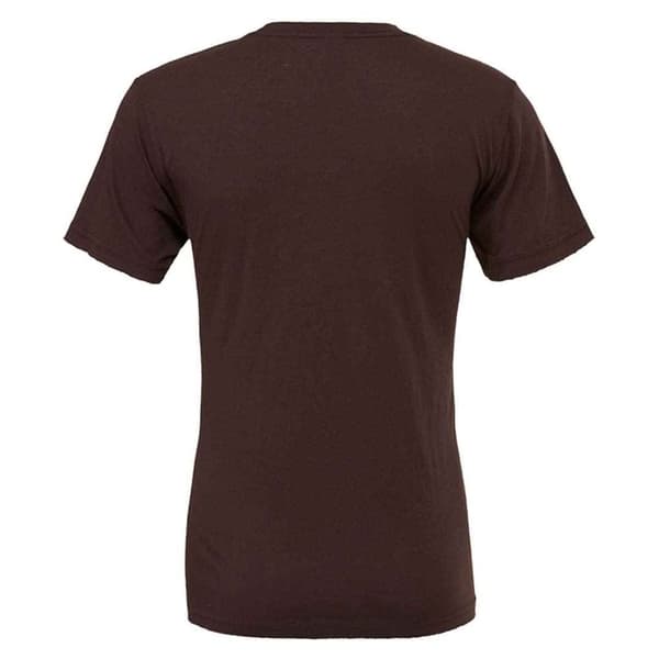 Bella + Canvas Unisex T-shirt med Jersey-hals i Jersey for voksne