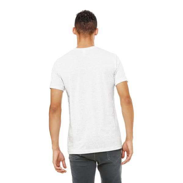 Bella + Canvas Unisex T-shirt med Jersey-hals i Jersey for voksne