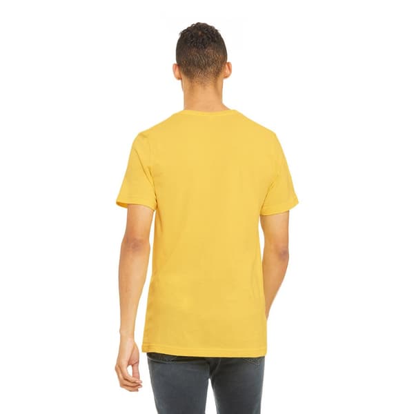 Bella + Canvas Unisex T-shirt med Jersey-hals i Jersey for voksne