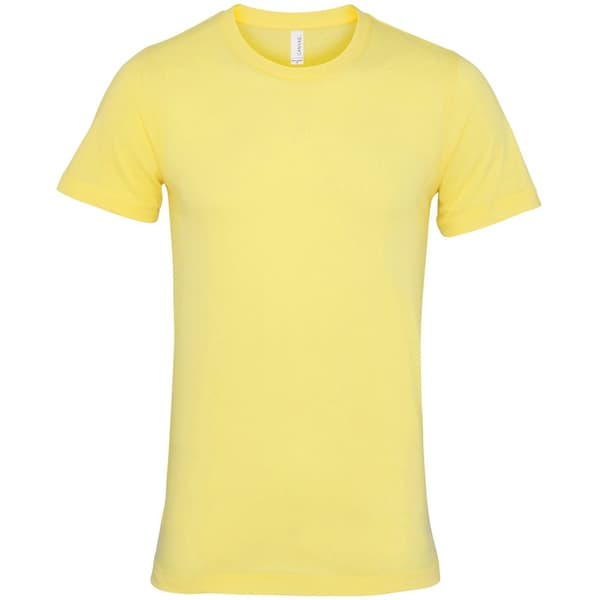 Bella + Canvas Unisex T-shirt med Jersey-hals i Jersey for voksne