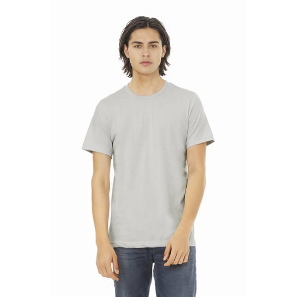 Bella + Canvas Unisex T-shirt med Jersey-hals i Jersey for voksne