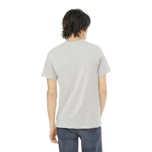 Bella + Canvas Unisex T-shirt med Jersey-hals i Jersey for voksne