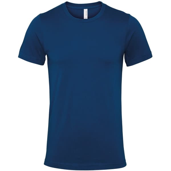 Bella + Canvas Unisex T-shirt med Jersey-hals i Jersey for voksne