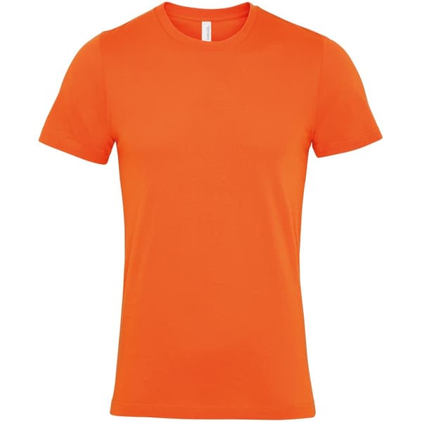Bella + Canvas Unisex T-shirt med Jersey-hals i Jersey for voksne
