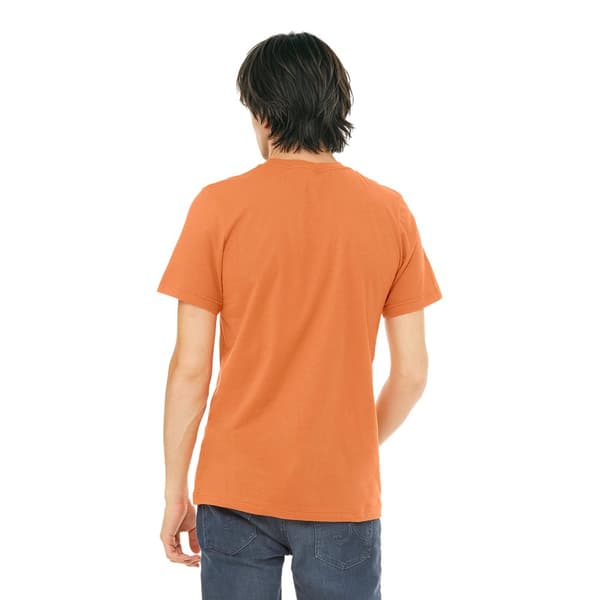 Bella + Canvas Unisex T-shirt med Jersey-hals i Jersey for voksne