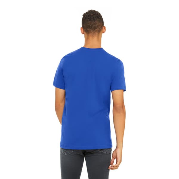 Bella + Canvas Unisex T-shirt med Jersey-hals i Jersey for voksne