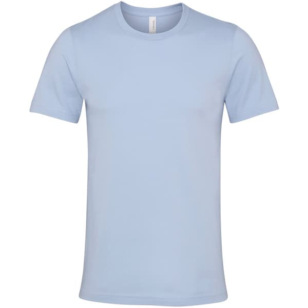 Bella + Canvas Unisex T-shirt med Jersey-hals i Jersey for voksne