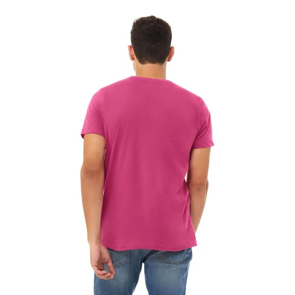 Bella + Canvas Unisex T-shirt med Jersey-hals i Jersey for voksne