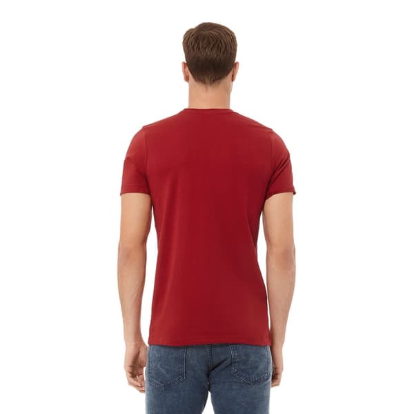 Bella + Canvas Unisex T-shirt med Jersey-hals i Jersey for voksne