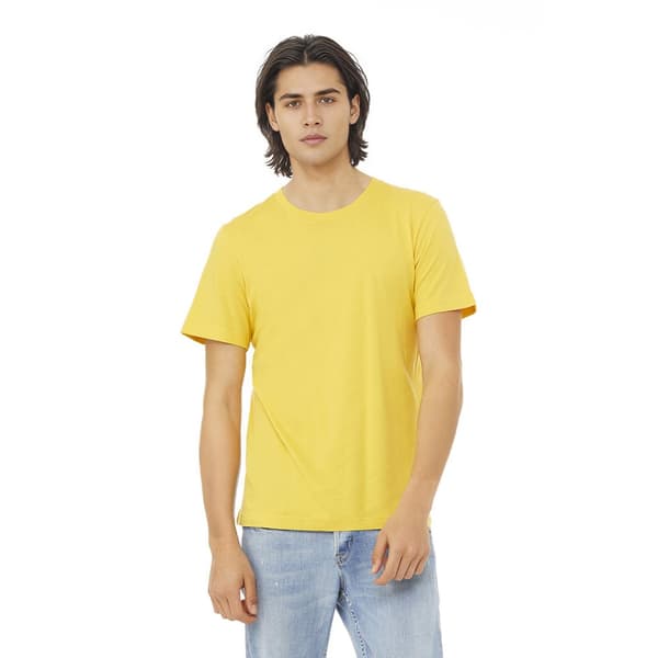 Bella + Canvas Unisex T-shirt med Jersey-hals i Jersey for voksne