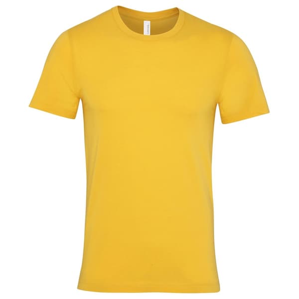 Bella + Canvas Unisex T-shirt med Jersey-hals i Jersey for voksne
