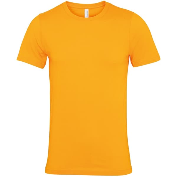 Bella + Canvas Unisex T-shirt med Jersey-hals i Jersey for voksne