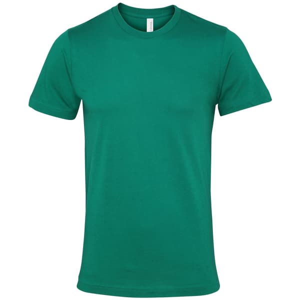 Bella + Canvas Unisex T-shirt med Jersey-hals i Jersey for voksne