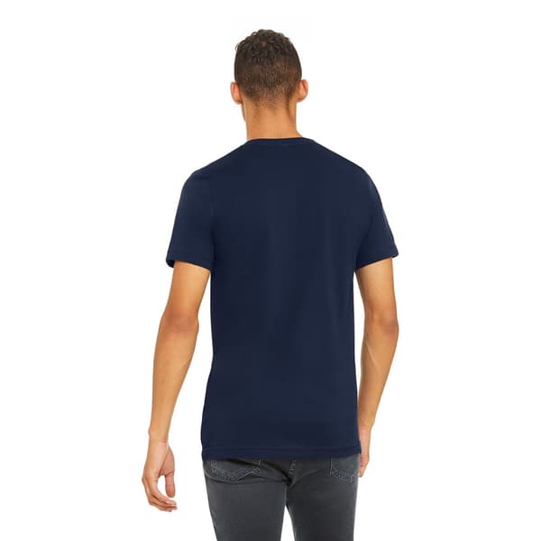 Bella + Canvas Unisex T-shirt med Jersey-hals i Jersey for voksne
