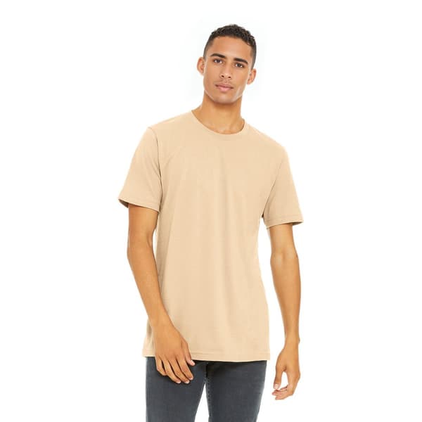 Bella + Canvas Unisex T-shirt med Jersey-hals i Jersey for voksne
