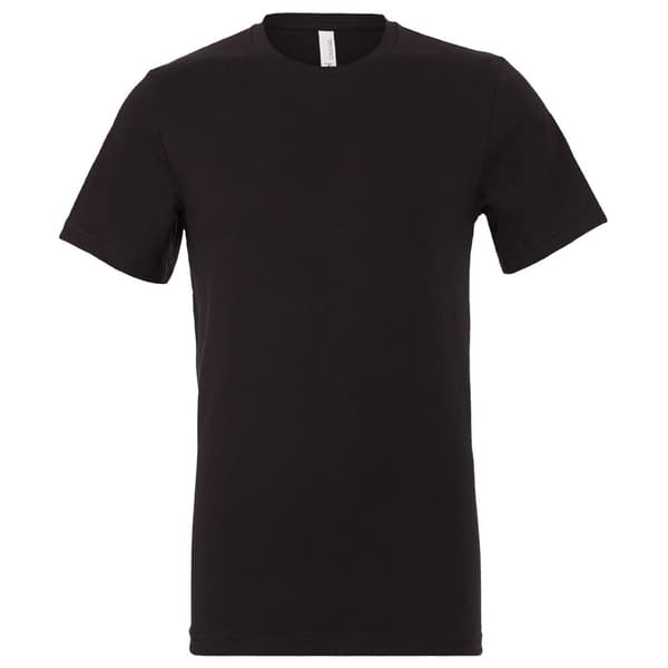 Bella + Canvas Unisex T-shirt med Jersey-hals i Jersey for voksne
